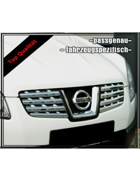 GRIGLIA CALANDRA LISTELLI CROMATI NISSAN QASHQAI dal 2006-2010