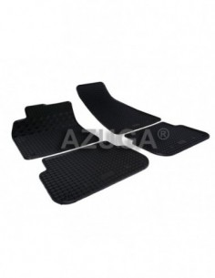 4 TAPPETI GOMMA NERI AUDI A6 AVANT (4F) dal 2004-2006