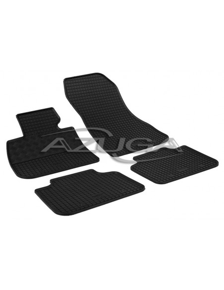 4 TAPPETI GOMMA NERI BMW SERIE 2 ACTIVE TOURER (F45) DAL 2014-