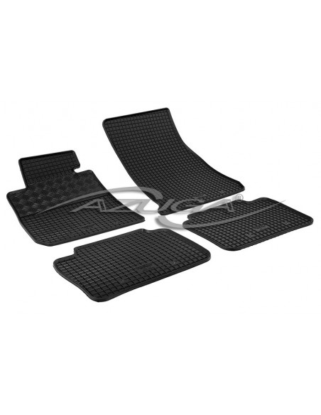 4 TAPPETI GOMMA NERI BMW SERIE 3 (F31) TOURING dal 2012-