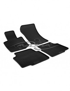 4 TAPPETI GOMMA NERI BMW SERIE 3 (E36) BERLINA dal 1990-1998