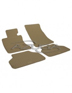 4 TAPPETI GOMMA BEIGE BMW SERIE 5 (E60) BERLINA dal...