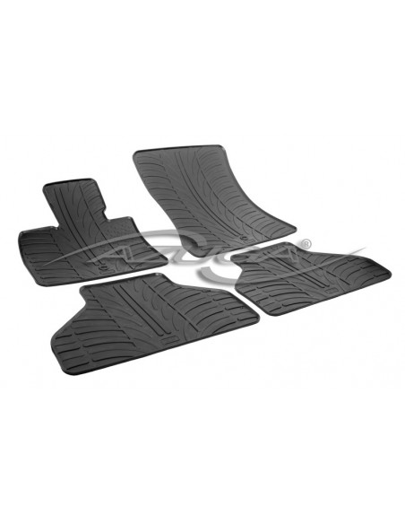 4 TAPPETI GOMMA NERI BMW X5 (E70) dal 2007-2013