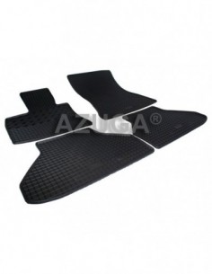 4 TAPPETI GOMMA NERI BMW X6 (E71) dal 2008 IN POI