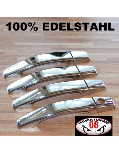 4 MANIGLIE PORTIERE CROMATE OPEL MOKKA