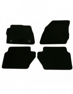 TAPPETI SU MISURA IN MOQUETTE NERO FORD FIESTA dal 2008-