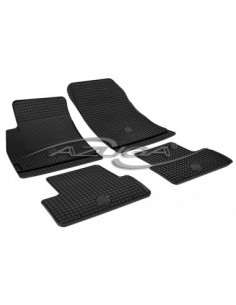 4 TAPPETI GOMMA NERI CHEVROLET ORLANDO dal 2011 IN POI