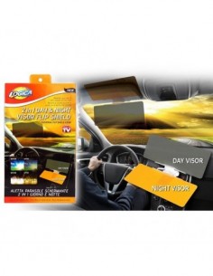 VISORE ANTIRIFLESSO LOGICA 2 IN 1 GIORNO & NOTTE