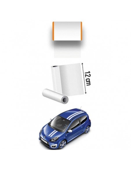 CAR STRIPES BIANCHE AUTO - UNIVERSALI KIT APPLICAZIONE INCLUSO