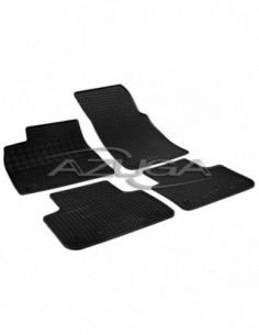 4 TAPPETI GOMMA NERI AUDI Q7 dal 2015 IN POI