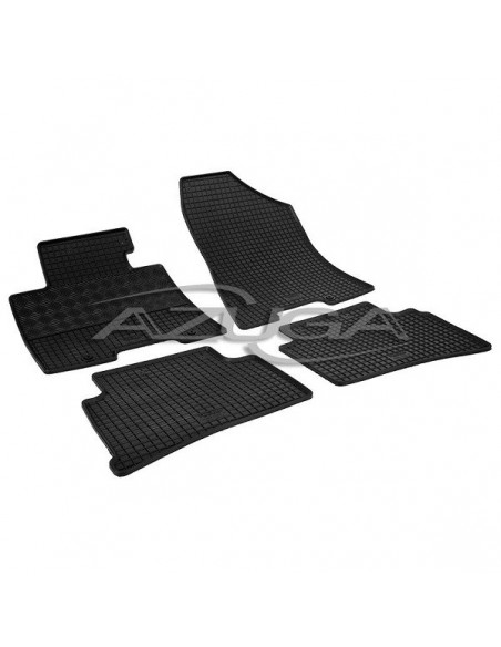 4 TAPPETI GOMMA NERI HYUNDAI TUCSON dal 2015 IN POI