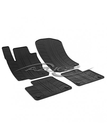 4 TAPPETI GOMMA NERI MERCEDES GLE dal 2015