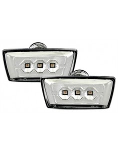 FRECCE LATERALI LED CROMATE OPEL CORSA D dal 2006-2014