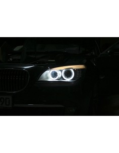 COPPIA LED ANGEL EYES 40W BIANCHI BMW X6 (E71) dal 2008...