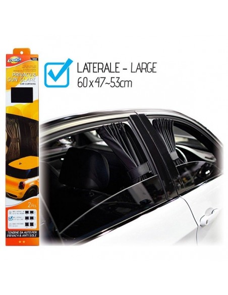 TENDINE SCORREVOLI PRIVACY NERA LARGE LATERALE