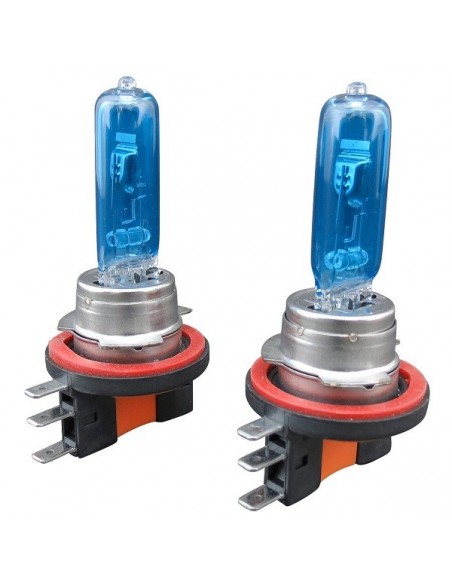 COPPIA LAMPADINE EFFETTO XENON H15 +100% 5000K XP MIRROR WHITE