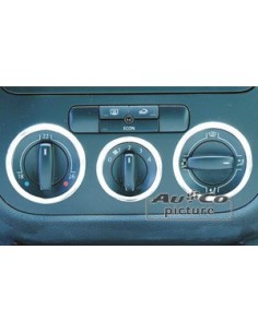 ANELLI CROMATI MANOPOLE ARIA CONDIZIONATA VOLKSWAGEN GOLF 5