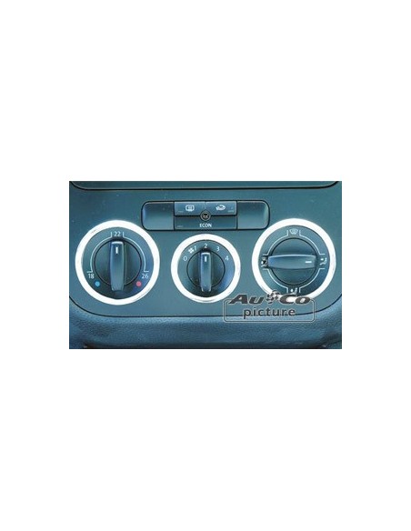 ANELLI CROMATI MANOPOLE ARIA CONDIZIONATA VOLKSWAGEN GOLF 5