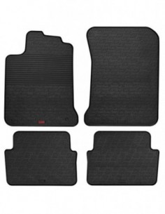 4 TAPPETI GOMMA NERI LANCIA YPSILON dal 2011-