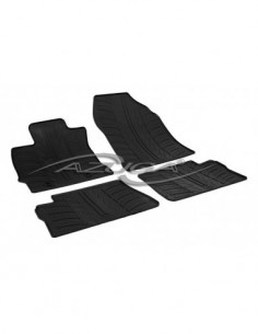 4 TAPPETI GOMMA NERI TOYOTA AURIS TOURING SPORTS dal 2013-