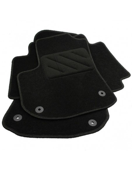 TAPPETI SU MISURA IN MOQUETTE NERO VOLKSWAGEN TOURAN dal 2015-
