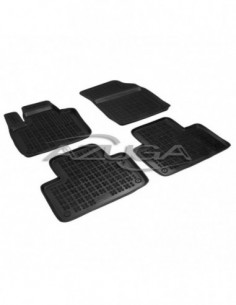 4 TAPPETI GOMMA NERI 4cm VOLVO XC90 dal 2015-