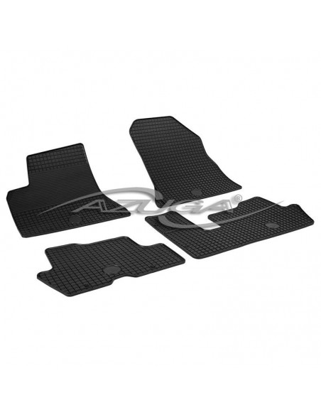 4 TAPPETINI IN GOMMA NERI PEUGEOT 5008 dal 2010 IN POI