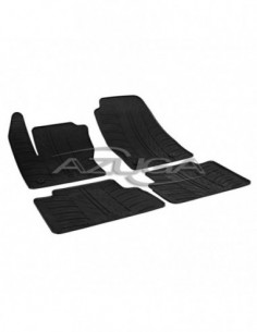 4 TAPPETI GOMMA NERI FORD C-MAX / GRAND C-MAX dal 2015-