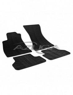 4 TAPPETI GOMMA NERI AUDI A4 dal 2015 IN POI