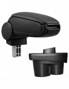 BRACCIOLO SPECIFICO IN PELLE NERA OPEL CORSA E DAL 2014...