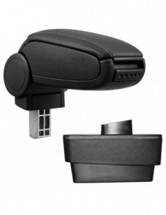 BRACCIOLO SPECIFICO IN PELLE NERA SKODA FABIA 3 dal 2014-