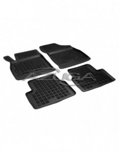 4 TAPPETI GOMMA NERI 4cm OPEL ASTRA K dal 2015-