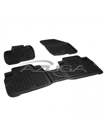 3 TAPPETI GOMMA NERI 4cm RENAULT ESPACE dal 2015-