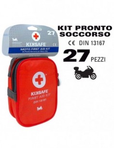 CASSETTA PRONTO SOCCORSO KIKSAFE - PER MOTO E BICI