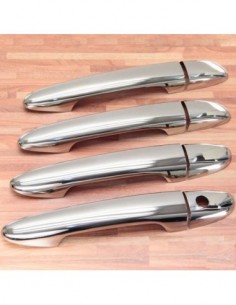 4 MANIGLIE PORTIERE CROMATE MAZDA 2 3 6 dal 2008-
