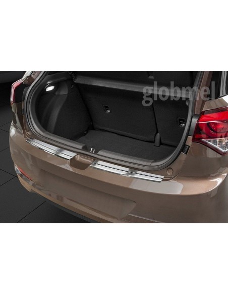 BATTITACCO PROTEZIONE PARAURTI CROMATO PER HYUNDAI i20 dal 2015-