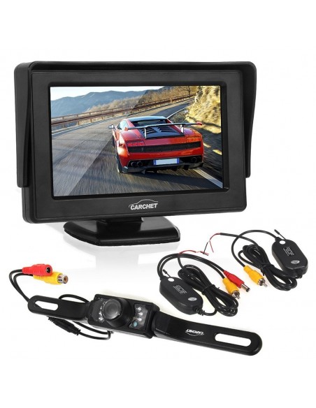 RETROCAMERA CON DISPLAY A COLORI AD ALTA RISOLUZIONE HD