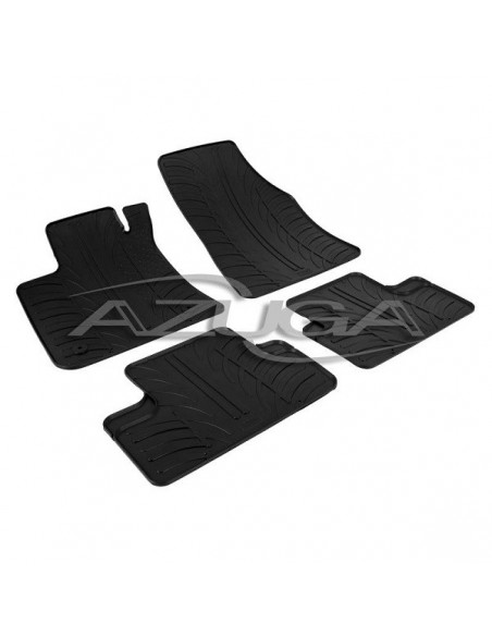 4 TAPPETI GOMMA NERI RENAULT MEGANE IV dal 2016-