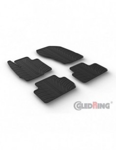 4 TAPPETI GOMMA NERI MITSUBISHI ECLIPSE CROSS dal 2018 in...