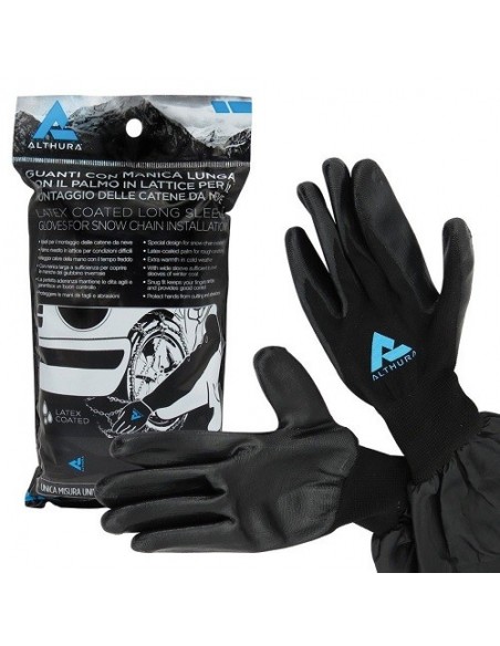 GUANTI ALTHURA IMPERMEABILI MONTAGGIO CATENE