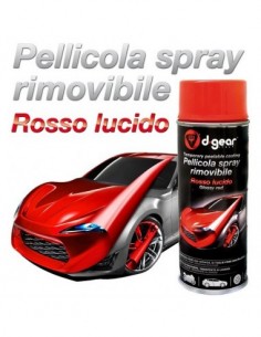 VERNICE PELLICOLA RIMOVIBILE SPRAY ROSSO LUCIDO 400ml