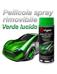 VERNICE PELLICOLA RIMOVIBILE SPRAY VERDE LUCIDO 400ml