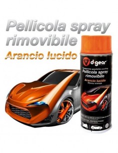 VERNICE PELLICOLA RIMOVIBILE SPRAY ARANCIO LUCIDO 400ml
