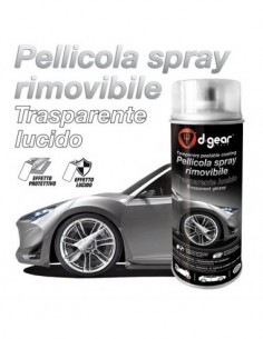 VERNICE PELLICOLA RIMOVIBILE SPRAY TRASPARENTE LUCIDO 400ml