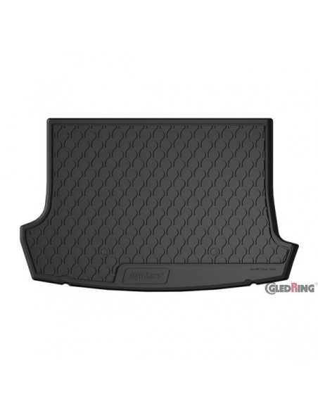 VASCA PORTABAGAGLI IN GOMMA VOLKSWAGEN T-ROC dal 2017- alto