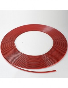 PROFILO ROSSO STRIPES 4mm X 15 metri