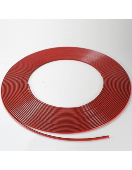 PROFILO ROSSO STRIPES 4mm X 15 metri