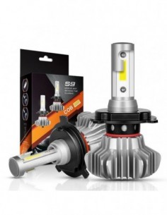 2 LAMPADINE HB3 9300 LED KIT 8000LM 6000K BIANCO 360°...