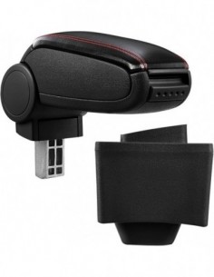 BRACCIOLO SPECIFICO IN SIMILPELLE ROSSA AUDI A3 (8L)...