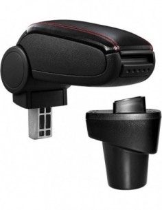 BRACCIOLO SPECIFICO IN SIMILPELLE ROSSO CITROEN C1 DAL 2014-